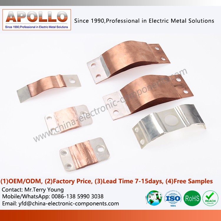 Flexible copper laminated busbar