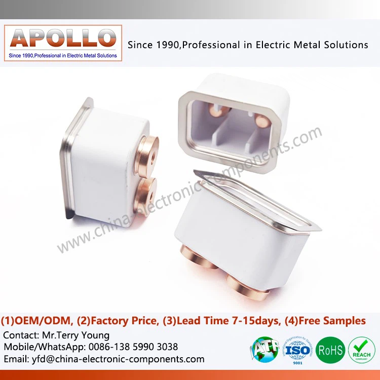 metallized ceramic components metallized ceramic components