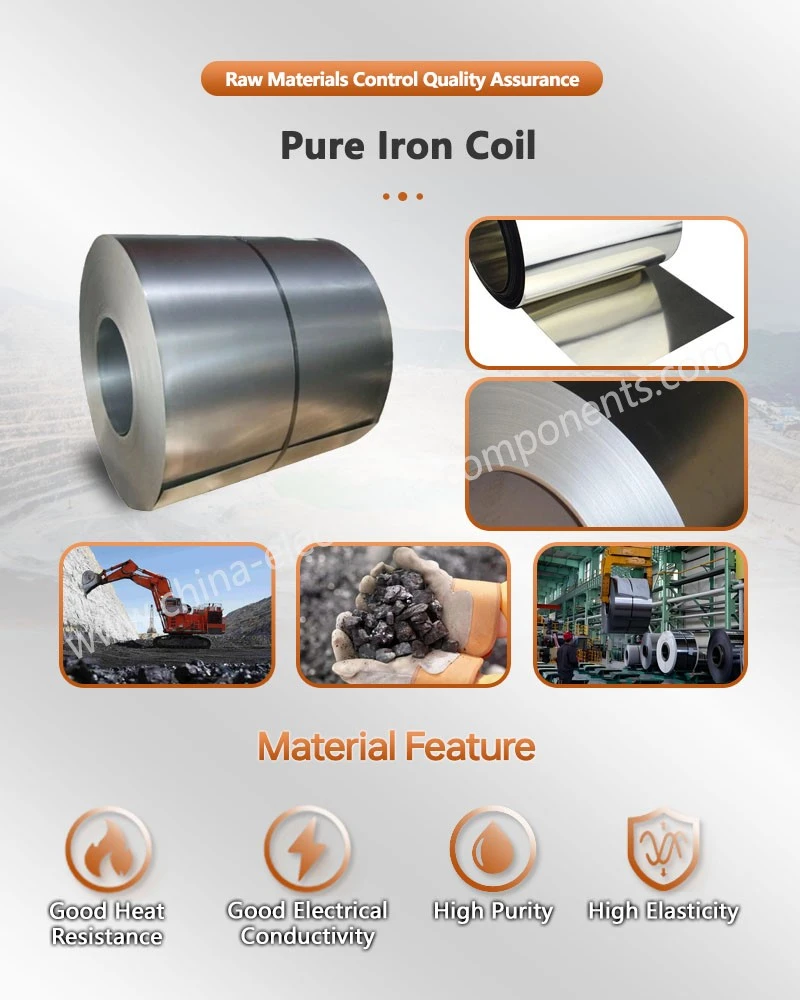 Pure Iron Coil for DT4C Iron Core Pure Iron Coil for DT4C Iron Core