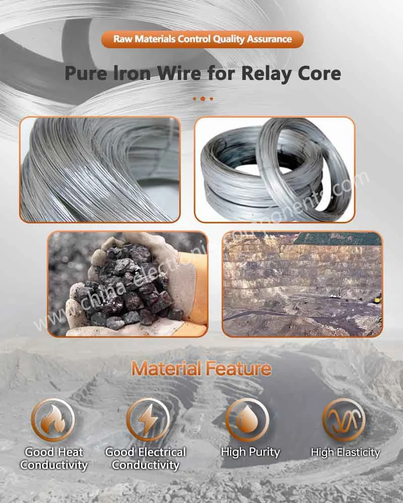 Pure Iron Material for Electromagnet Iron Core Pure Iron Material for Electromagnet Iron Core